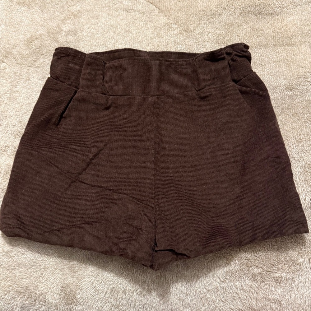 The Beaufort Bonnet Company Brown Corduroy Shorts Toddler 3T HW0614-130704-102-7